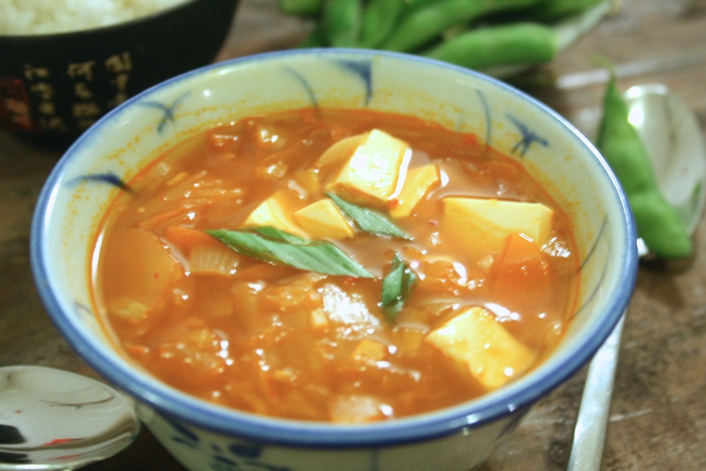 Kimchi soep