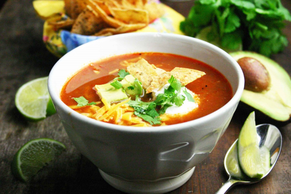 Mexicaanse tortilla soep